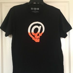 WIRED Magazine vintage logo skull shirt men’s medium